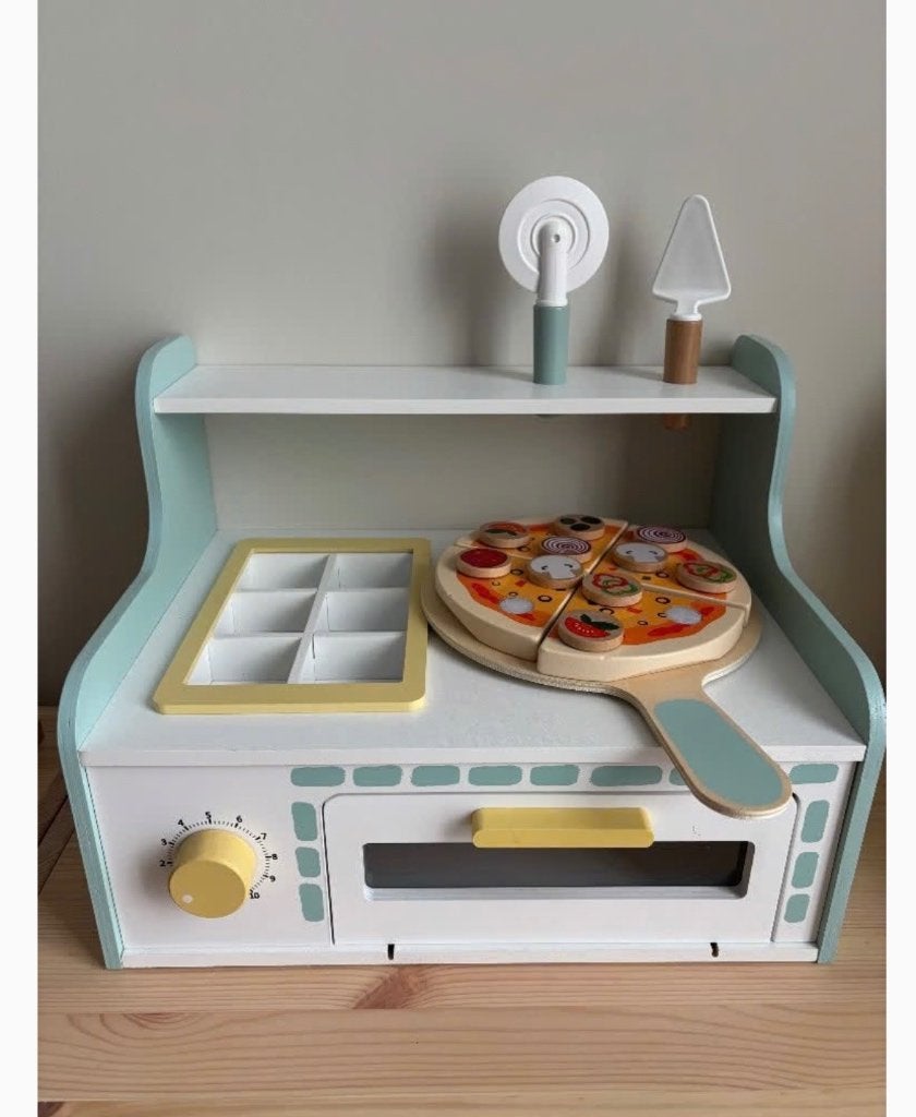 Speelgoed Houten pizza oven, Ophalen, Zo goed als nieuw, Meubelstuk of Keukentje