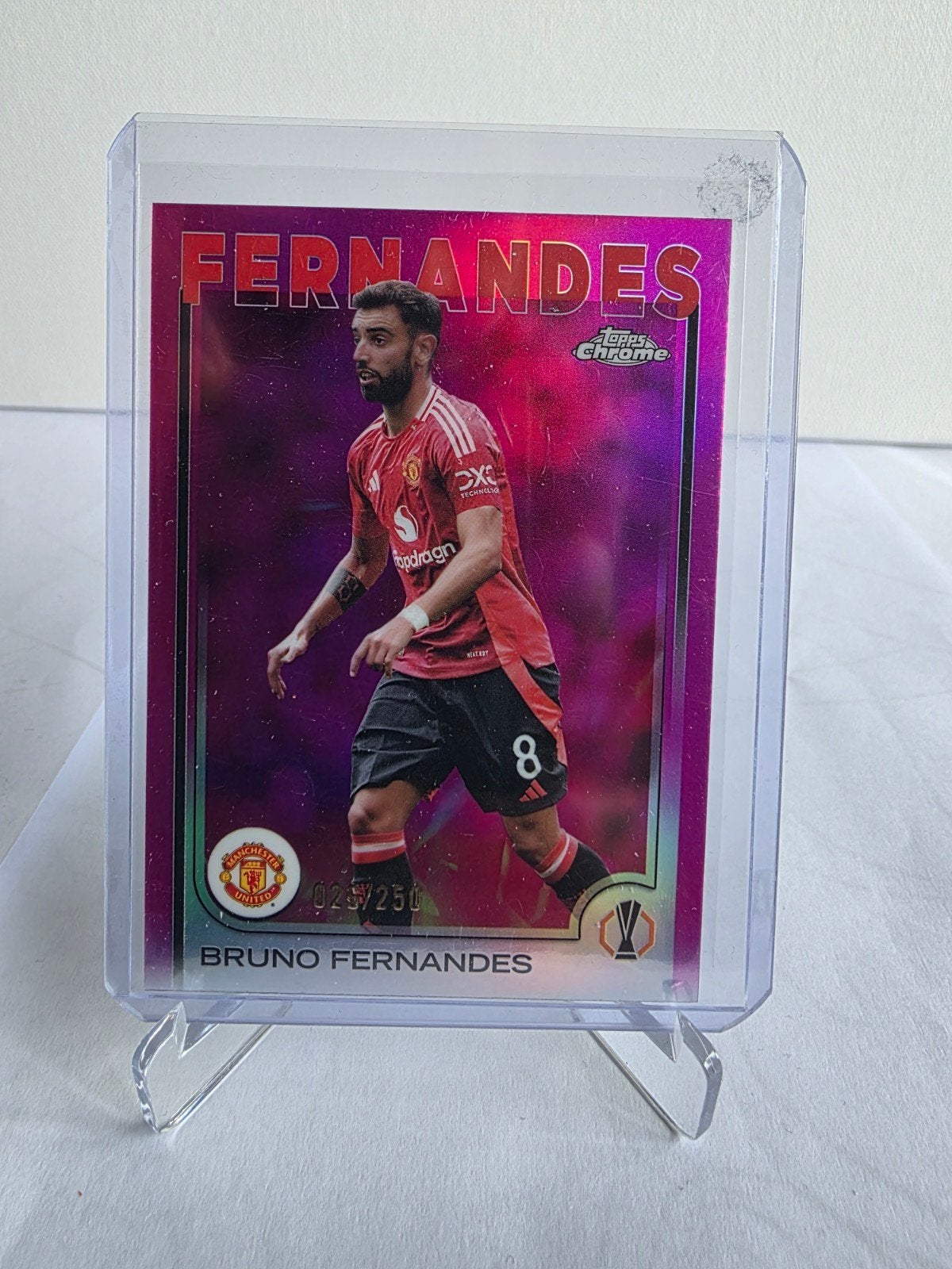 Bruno Fernandes 026/250 Inc verzenden, Ophalen of Verzenden, Nieuw, Buitenlandse clubs, Spelerskaart
