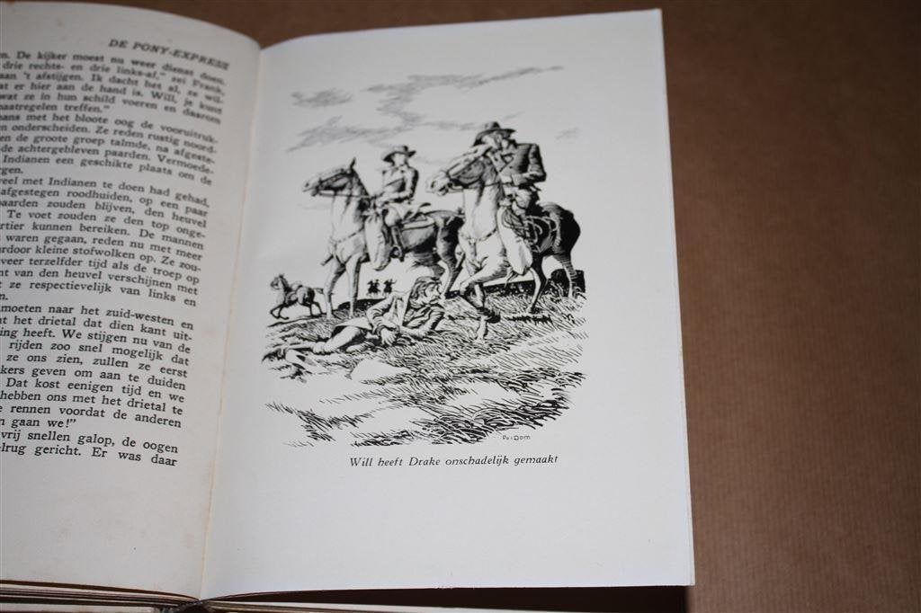 De pony-express. Wouter Walden, J.W. van der Klei., Ophalen of Verzenden, Gelezen