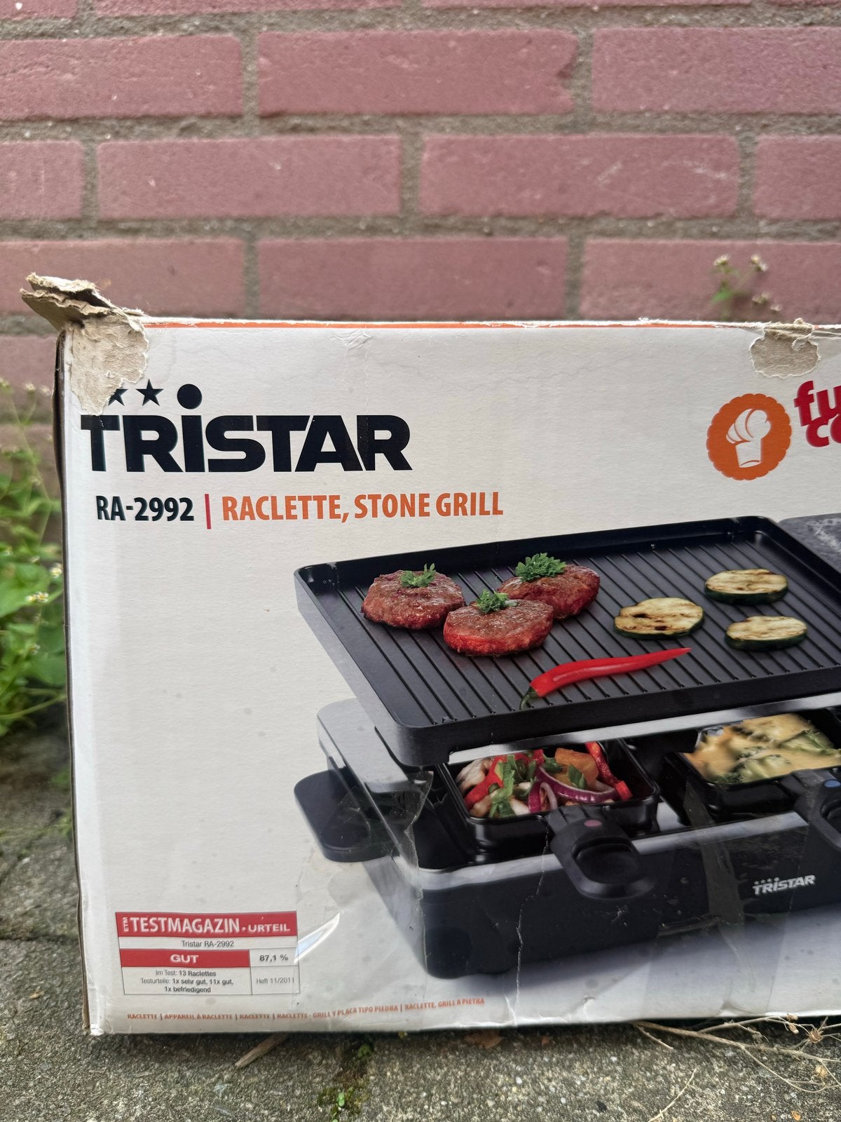 Tristar RA-2992 Raclette, Stone Grill -, Ophalen of Verzenden, Nieuw