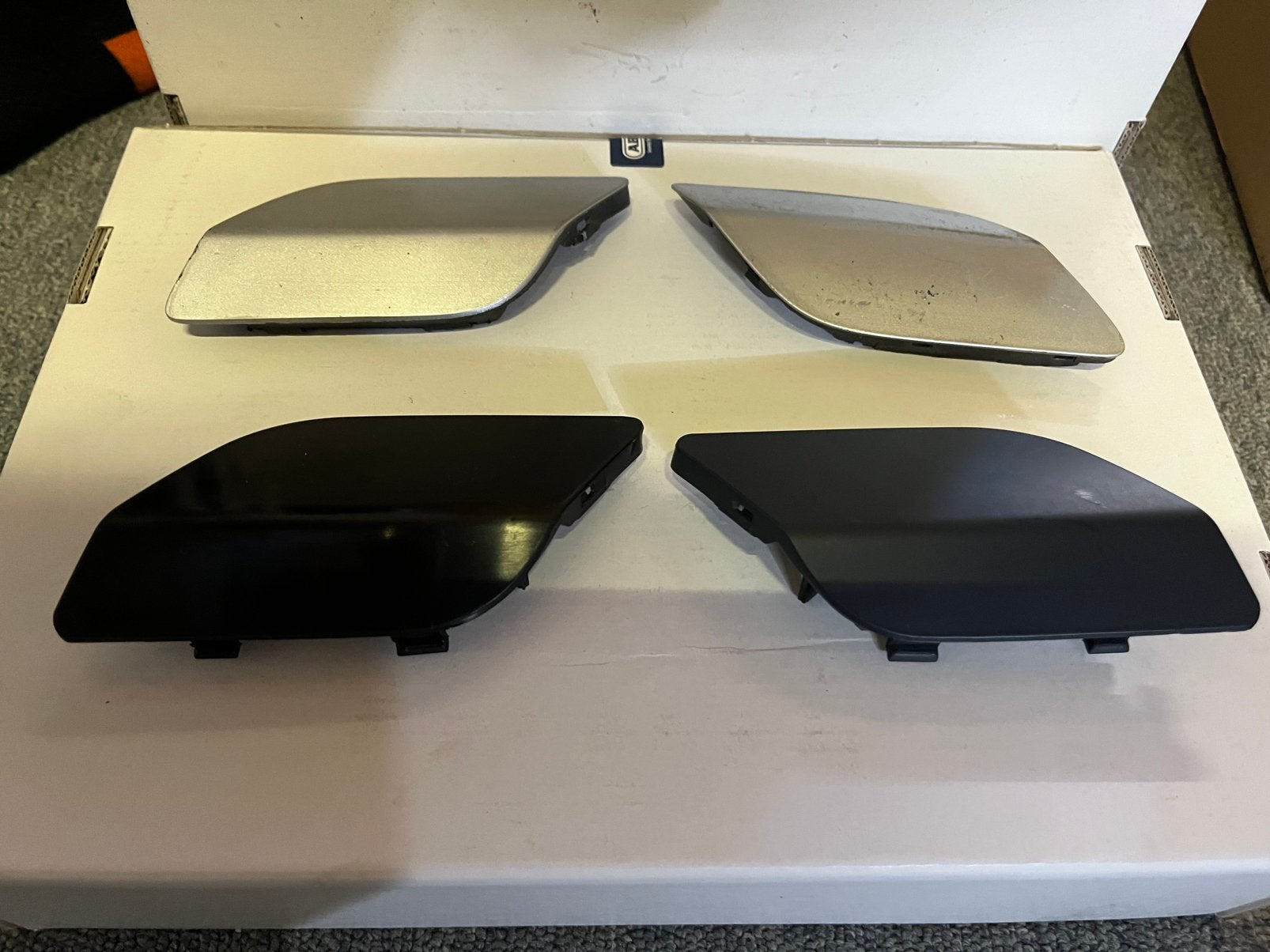 Opel Astra H koplampsproeier kappen, Auto-onderdelen, Ophalen of Verzenden, Opel, Bumper