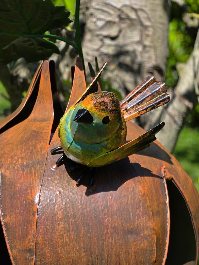 VOEDERHUISJE / 20 cm in doorsnee, Huis en tuin decoratie Marie, Nieuw, Info@huisentuindecoratiemarie.nl, Peize