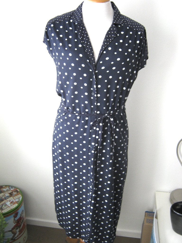 Mooie jurk maat 40 van Object ., Maat 38/40 (M), Blauw, Ophalen of Verzenden, Zo goed als nieuw