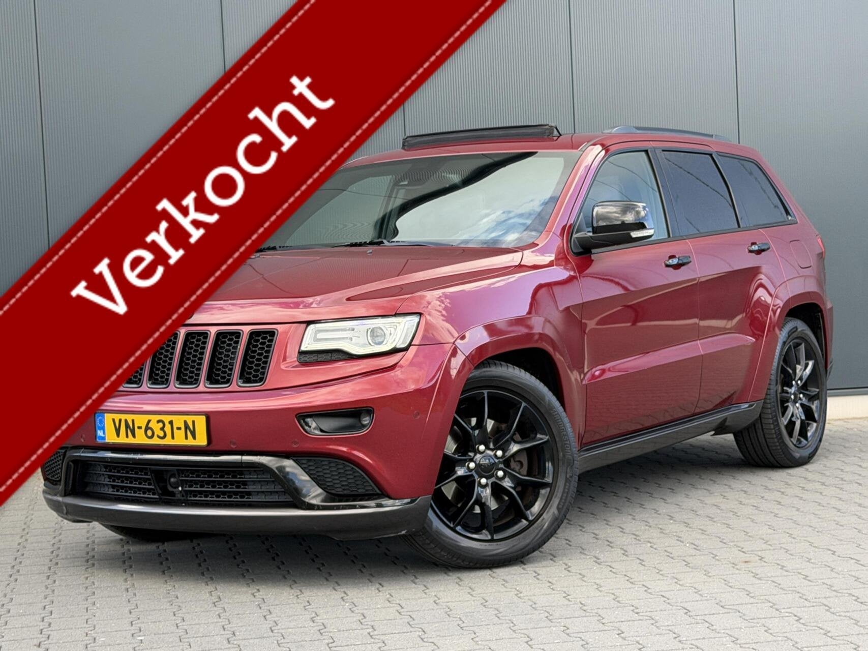 Jeep Grand Cherokee 3.0 CRD Summit Grijs Kenteken - Leder -, Euro 5, Beige, Lichtsensor, 2987 cc