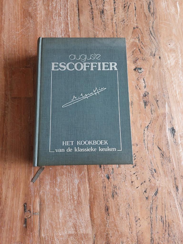 Escoffier kookboek, Boeken, Kookboeken, Ophalen, Zo goed als nieuw