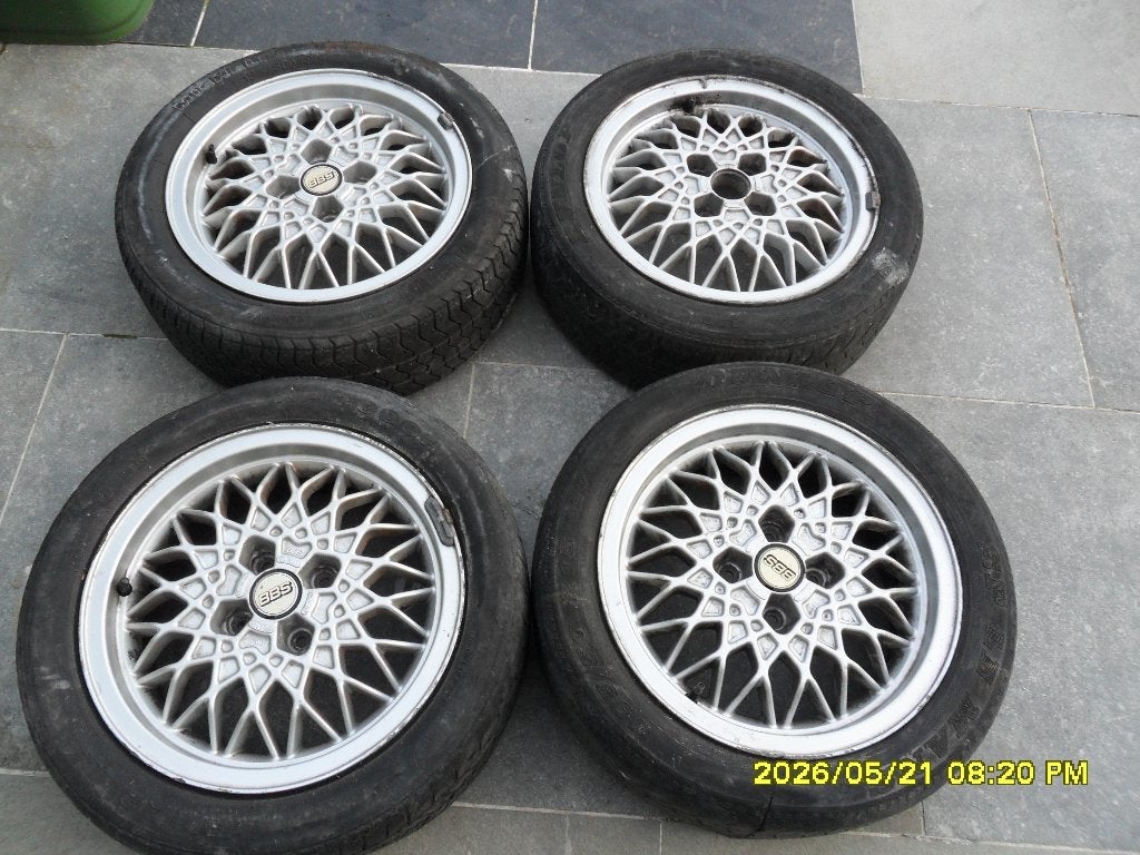BBS velgen 15 Inch en 2 velgen Renault Clio 15 inch, Ophalen, Gebruikt, 15 inch, Velg(en)