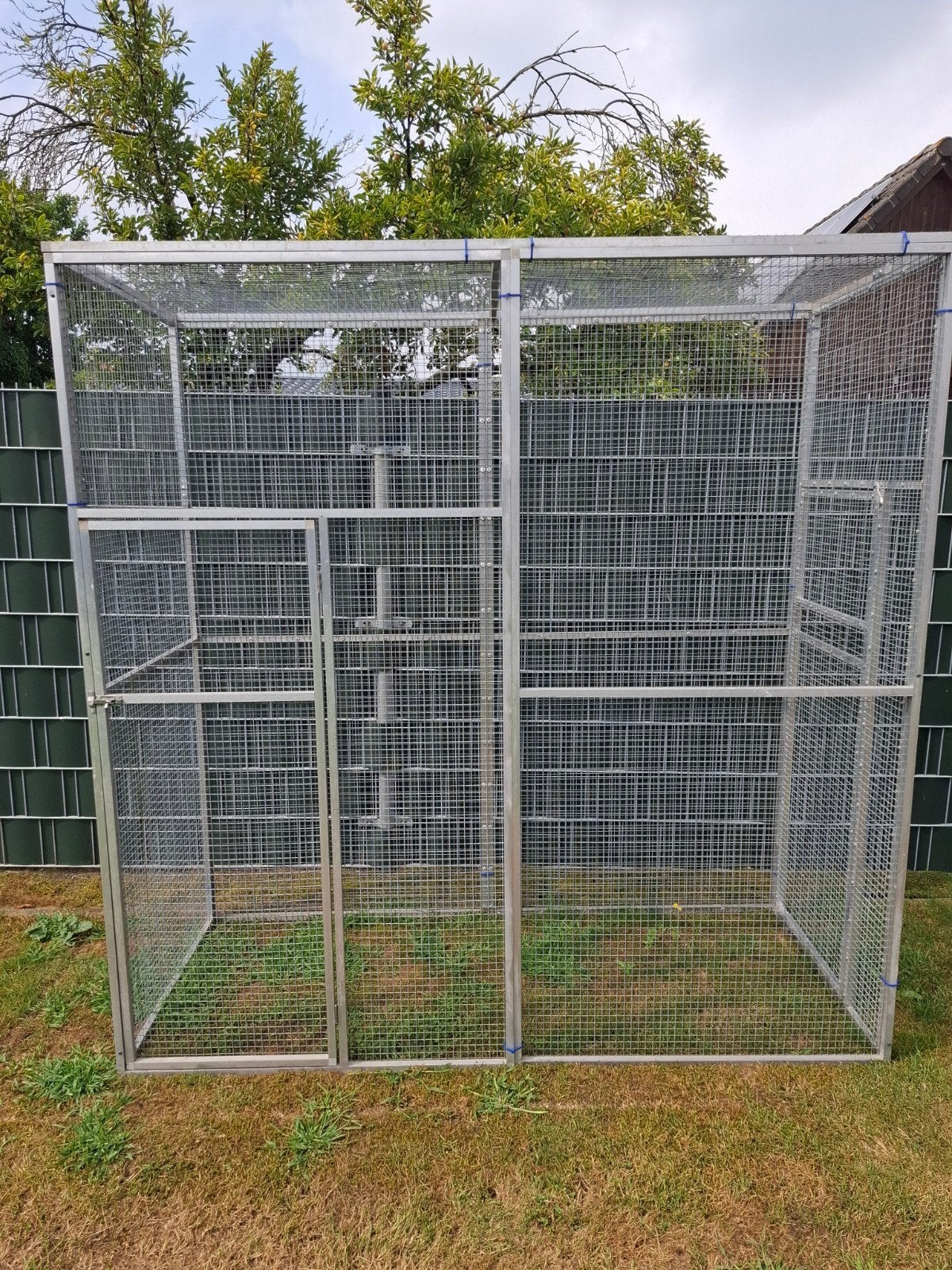 volière aluminium, Dieren en Toebehoren, Vogels | Hokken en Kooien, Ophalen, Aluminium, Volière