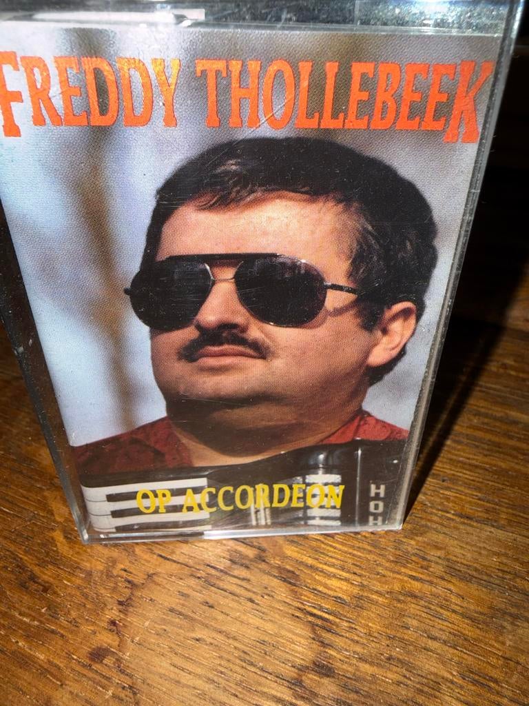 Freddy Thollebeek Op Accordeon Cassettebandje, Cd's en Dvd's, Cassettebandjes, 1 bandje, Ophalen of Verzenden, Zo goed als nieuw