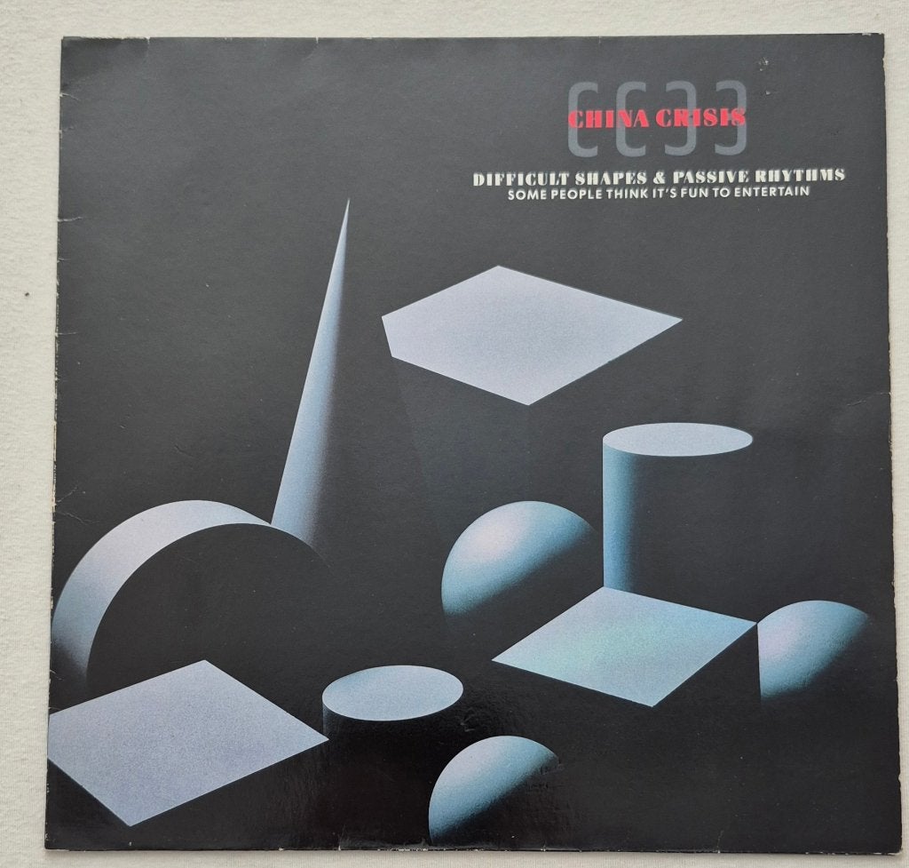 China Crisis Difficult shapes&passive rhythms LP, Ophalen of Verzenden, Zo goed als nieuw, Overige formaten, Poprock