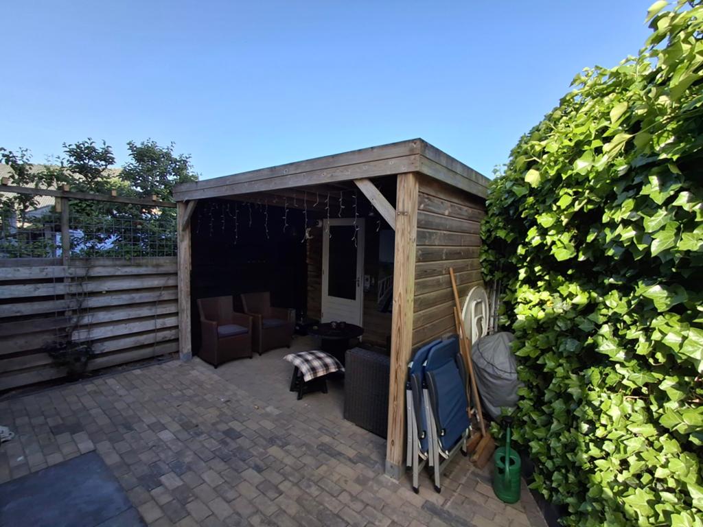 Teab veranda af te halen 387x251x248cm, Ophalen, Gebruikt