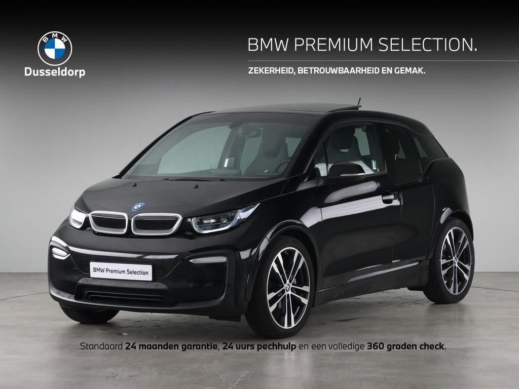 BMW i3 Dark Shadow Edition 120Ah 42 kWh (bj 2020, automaat), Auto's, BMW, Met garantie (alle), Zwart, 170 pk, 230 min
