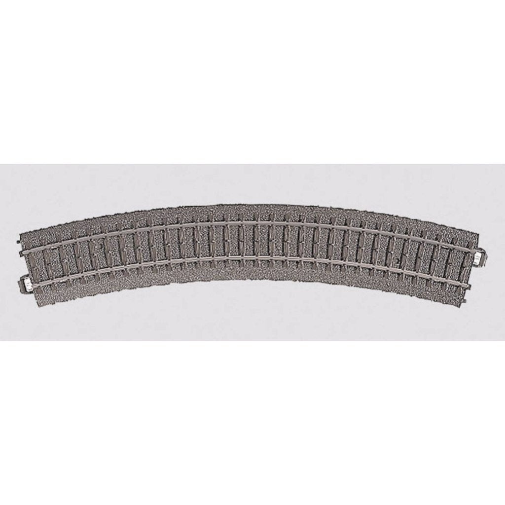 MÄRKLIN 6 stuks 24230, genoeg voor hele bocht straal R2, Wisselstroom, Rails, Ophalen of Verzenden, Zo goed als nieuw