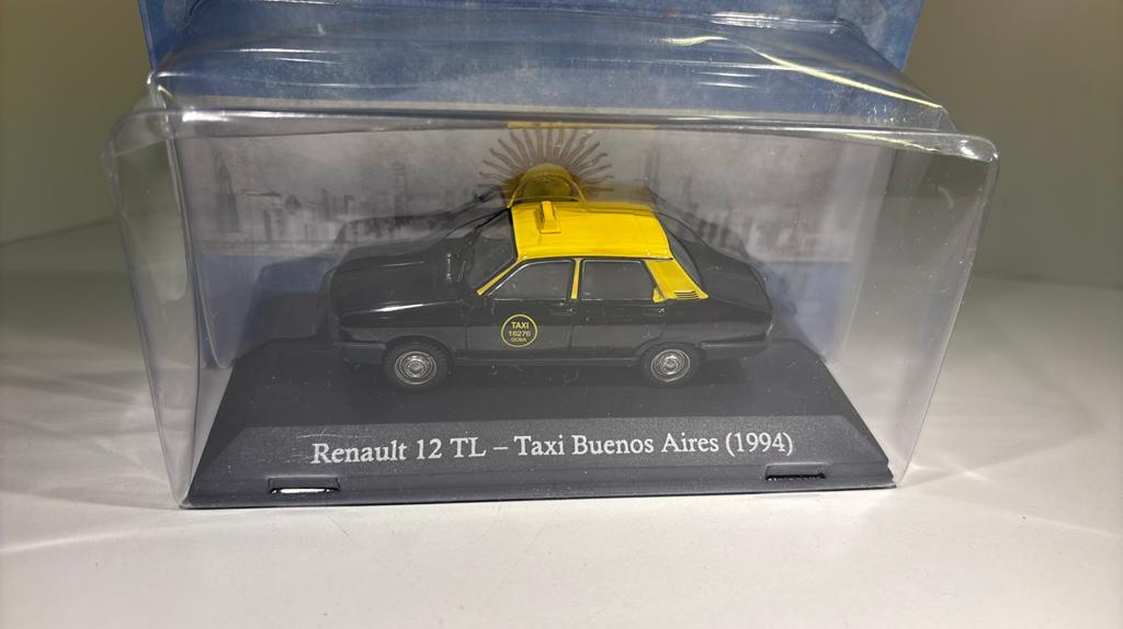 Renault 12 tl taxi 1994 altaya 1.43, Overige merken, Auto, Ophalen of Verzenden, A