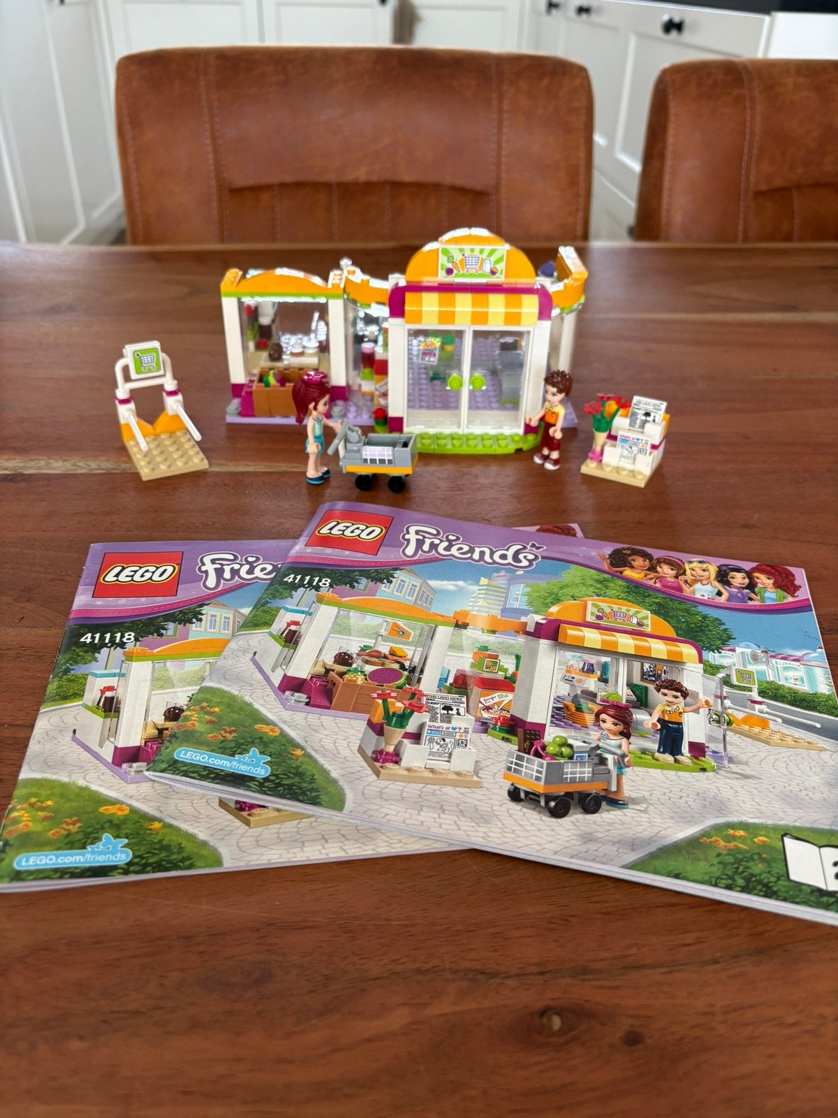 Lego friends supermarkt 41118, Ophalen of Verzenden, Zo goed als nieuw