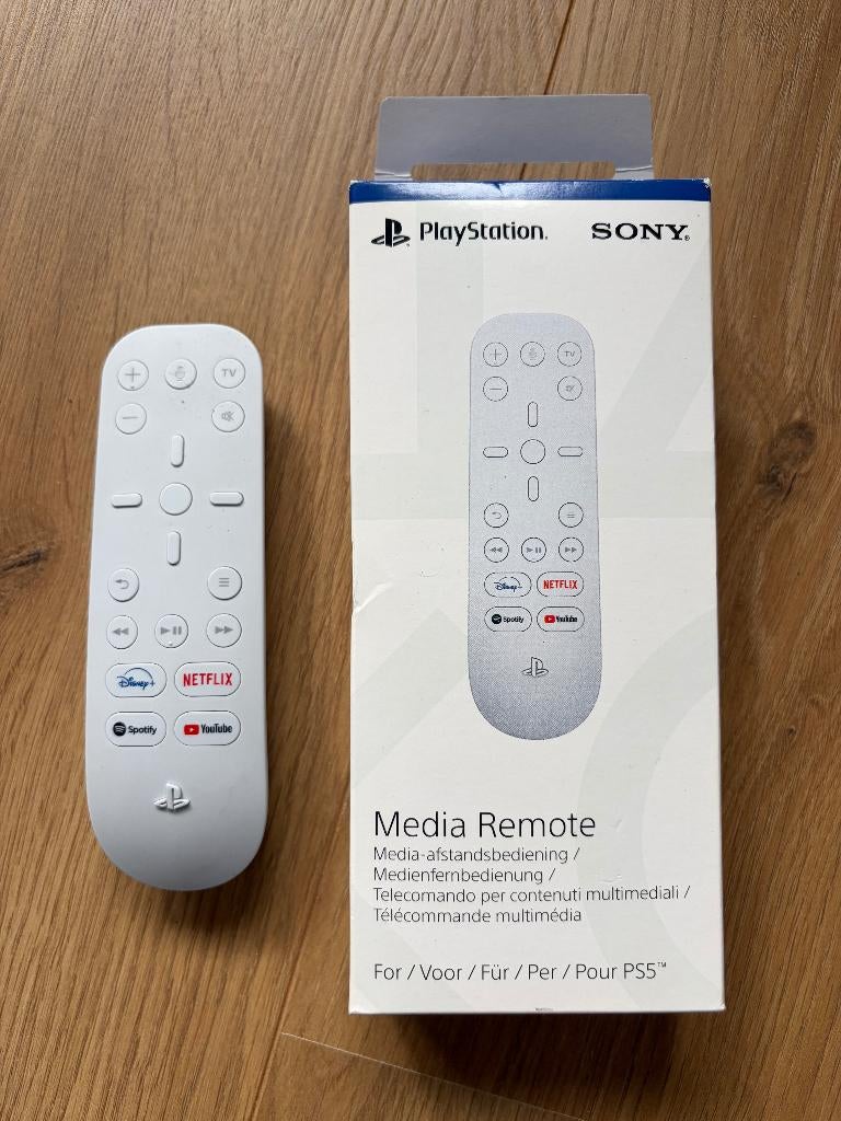 PS5 Media Remote ‼️Playstation media afstandsbediening‼️, PlayStation 5, Ophalen of Verzenden, Zo goed als nieuw, Controller