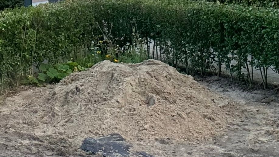 Ophoogzand / Straatzand - Grote hoeveelheid, Tuin en Terras, Ophalen, Gebruikt, Ophoogzand