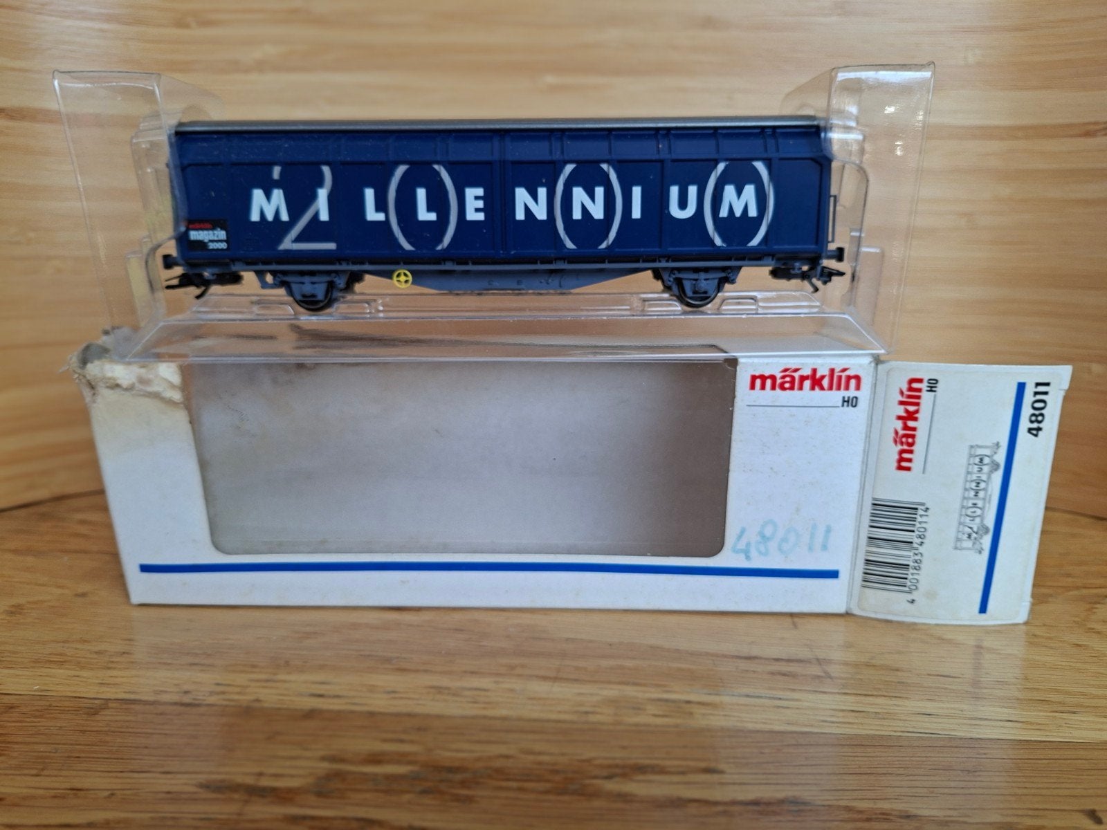 Märklin 48011 Millennium wagen wagon Insider Club 2000 trein, Hobby en Vrije tijd, Modeltreinen | H0, Wisselstroom, Wagon, Ophalen of Verzenden