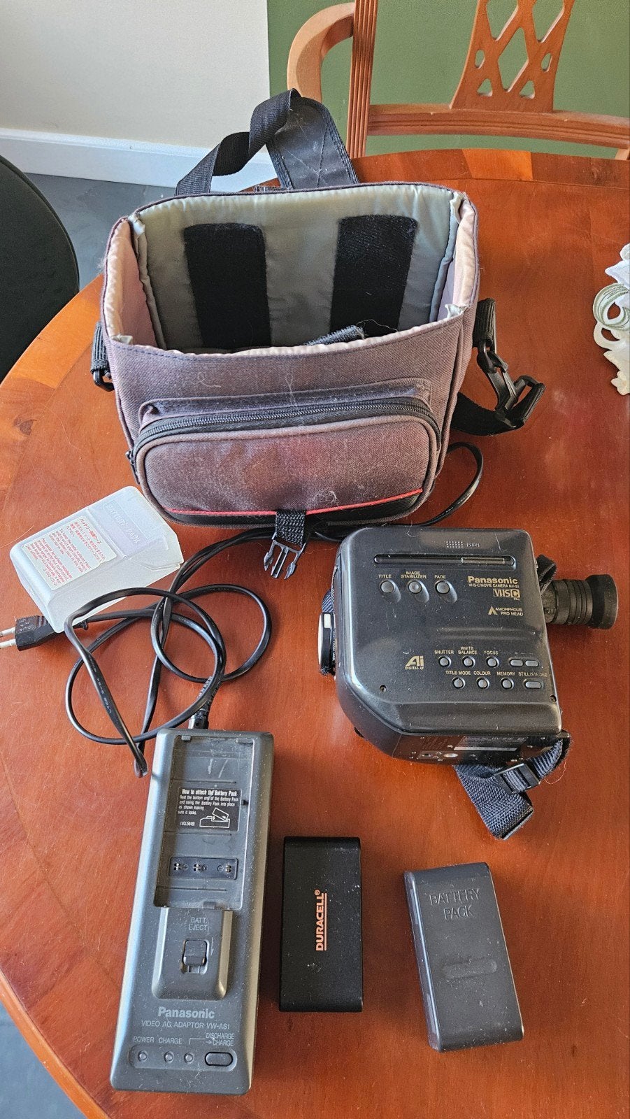 Panasonic VHS-C camcorder, Ophalen of Verzenden, Mini dv, Panasonic, 20x of meer