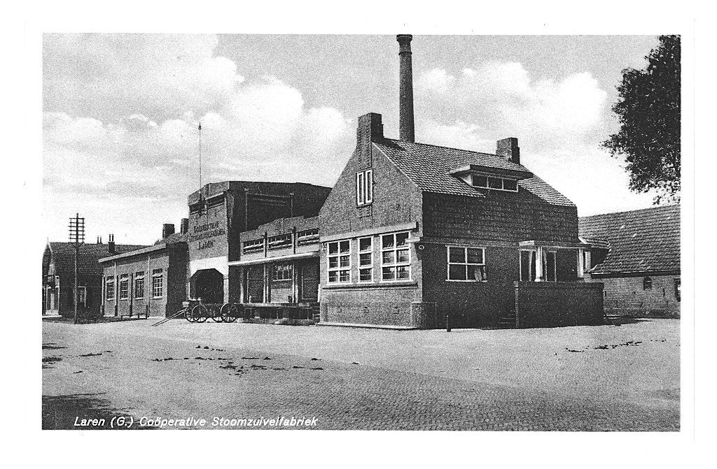 948908	Laren	gld	Melkfabriek Coöperative Stoomzuivelfabriek, Verzamelen, Ophalen of Verzenden, 1920 tot 1940, Ongelopen, Gelderland