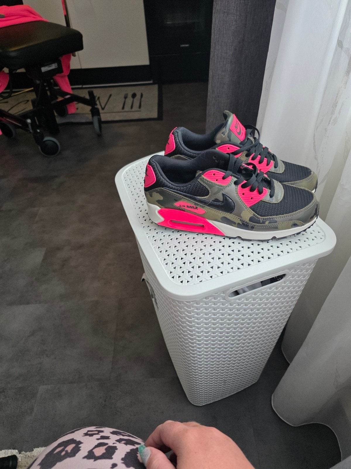 Nike Air Max 90 sneakers - Camo/Roze, Ophalen of Verzenden, Roze, Nike air max, Sneakers of Gympen