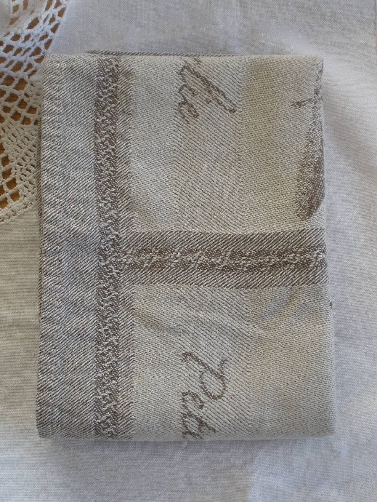 Vintage Jorzolino Theedoek, Ophalen of Verzenden, Zo goed als nieuw, Overige kleuren, Theedoek of Handdoek