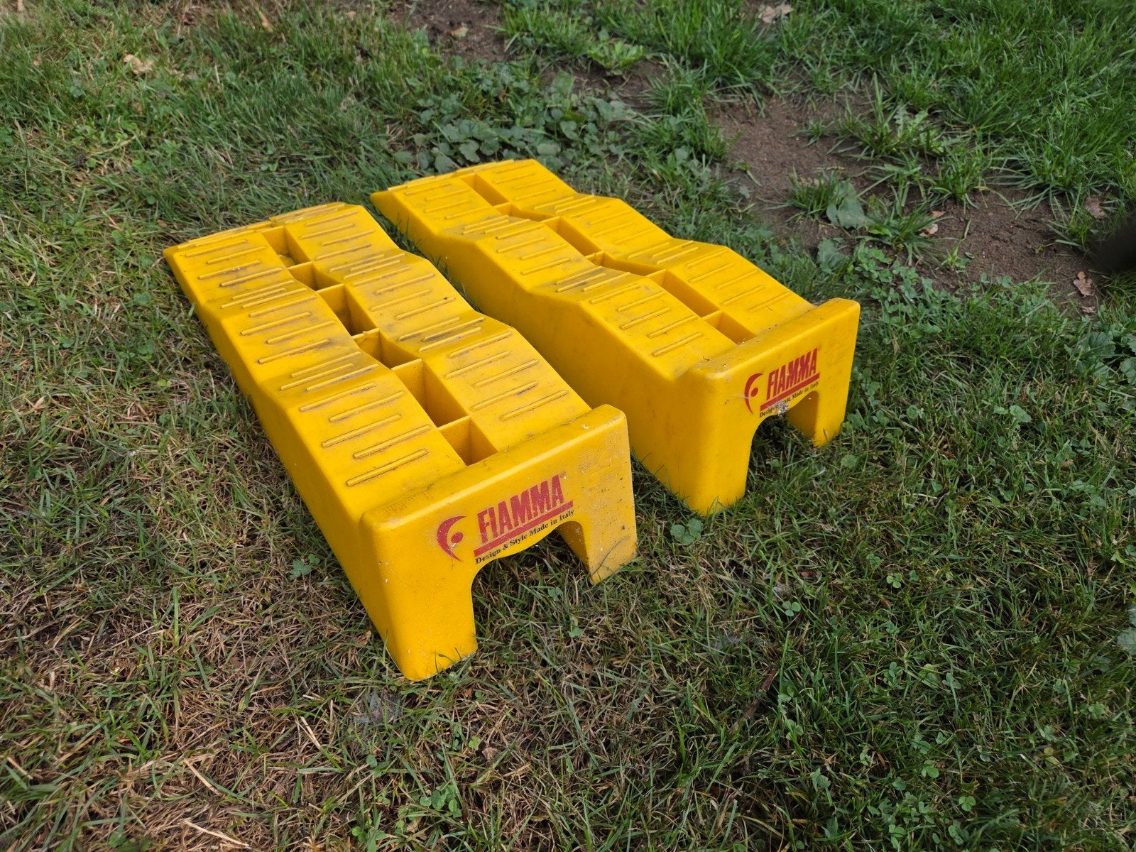 Fiamma Level Up Camper Caravan Oprijblokken (2 stuks), Ophalen of Verzenden, Gebruikt