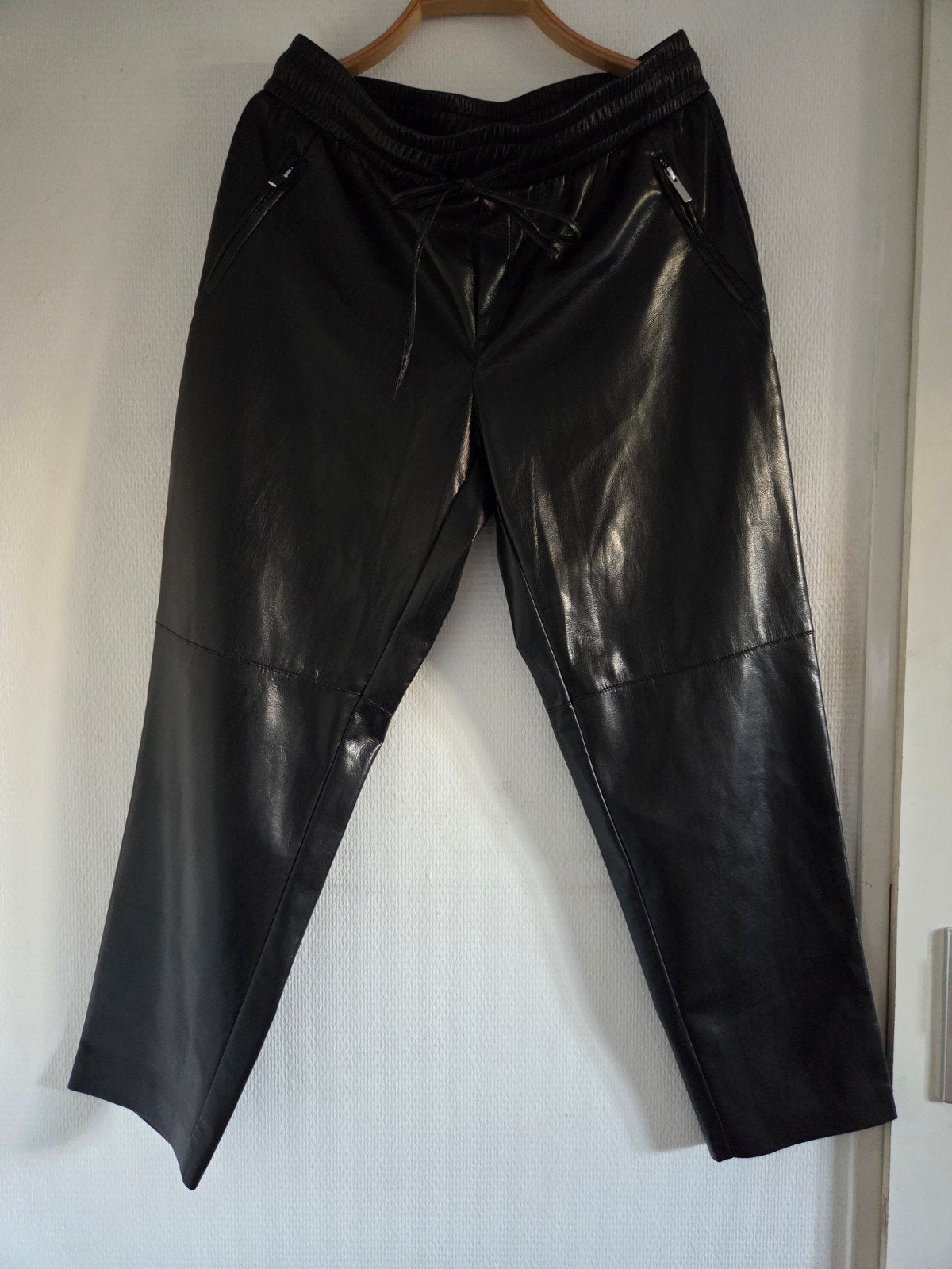 Dames Broek Rosner mt XL (42/44) ,helemaal nieuw! Nep leer., Ophalen, Zwart, Maat 42/44 (L), Nieuw