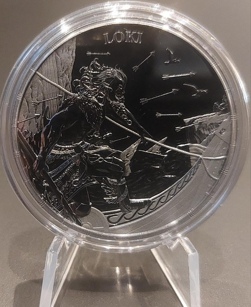 Germania 2025 1 oz Zilveren Munt - Loki, Verzenden