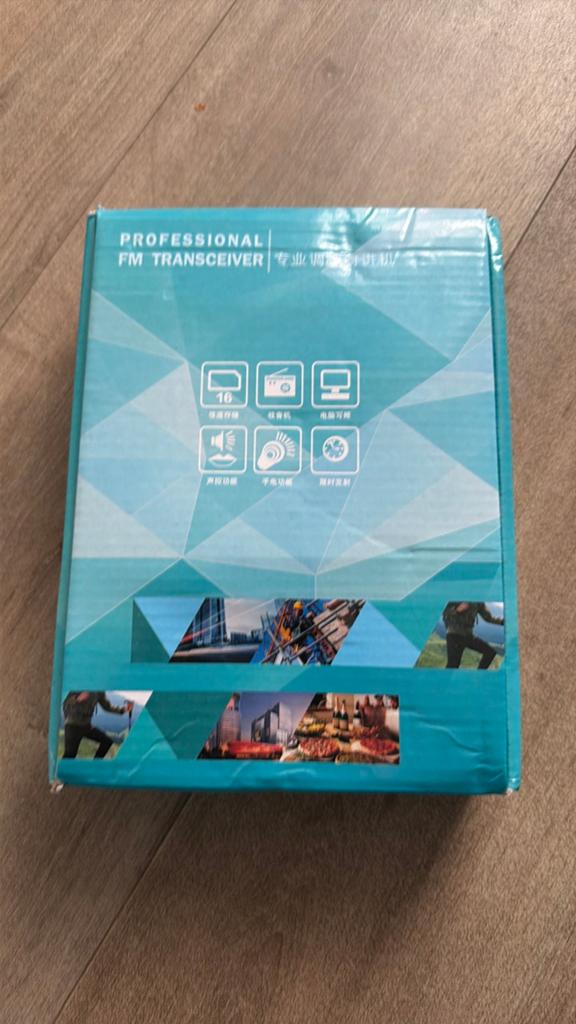Nieuwe Baofeng Walkie Talkie Set - Professionele FM Transcei, Nieuw, Ophalen of Verzenden, Portofoon of Walkie-talkie, Handsfree-functie