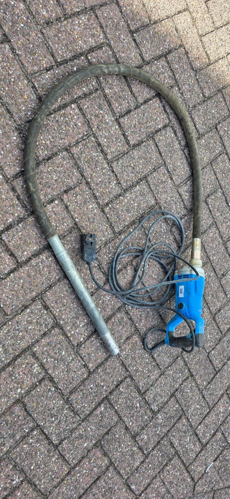HBM Professionele Trilnaald 1100W voor Beton, Ophalen, Gebruikt