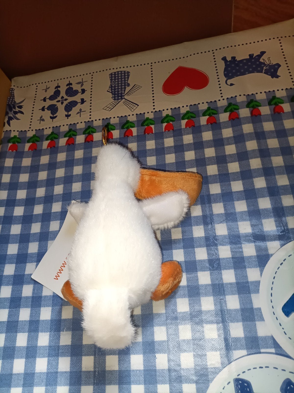 Sanquin bloedbank pelikaan knuffeltje nieuw met kaartje, Ophalen of Verzenden, Nieuw