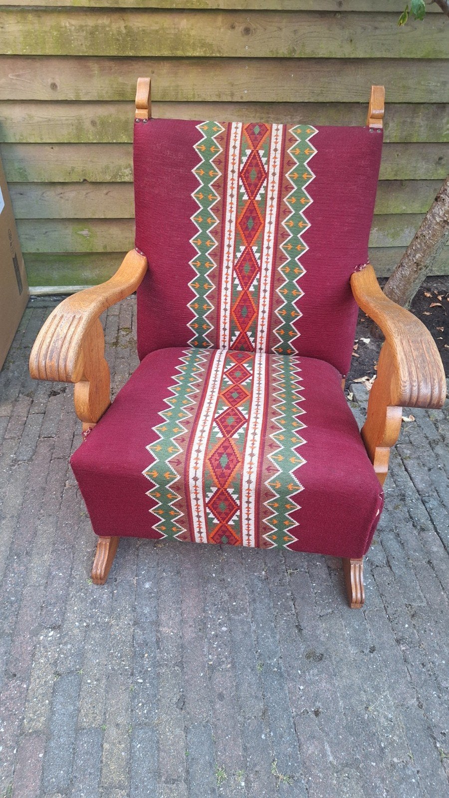 Rookstoel, Ophalen