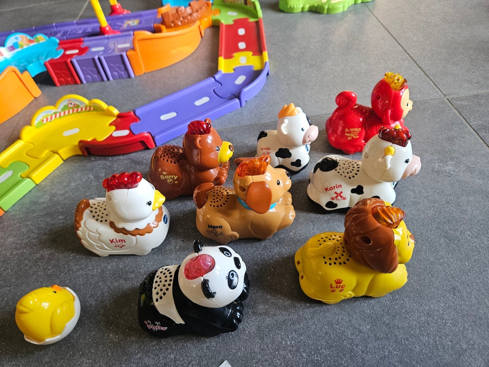 Grote set VTech Toet Toet Auto's en Zoef Zoef Dieren, Ophalen, Gebruikt, Jongen of Meisje