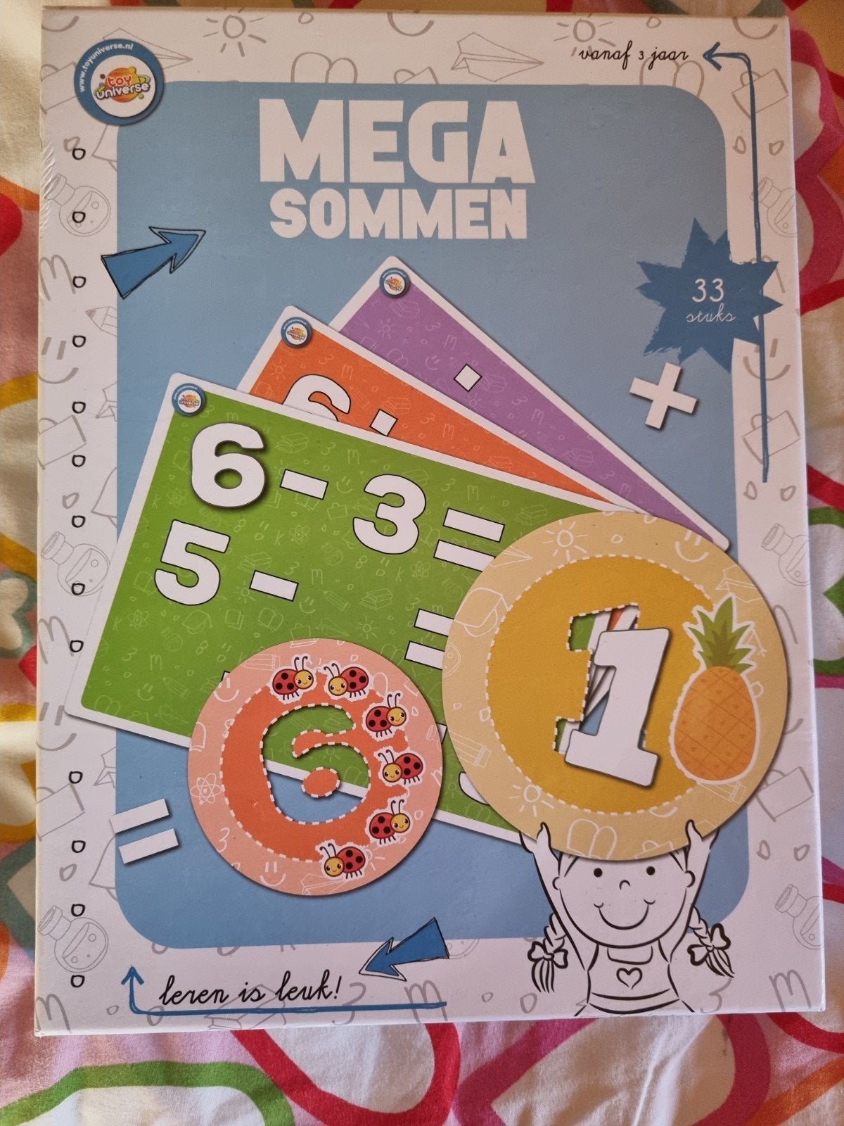 sommen leren vanaf 3 jaar spel, Ophalen of Verzenden, Zo goed als nieuw, Puzzelen