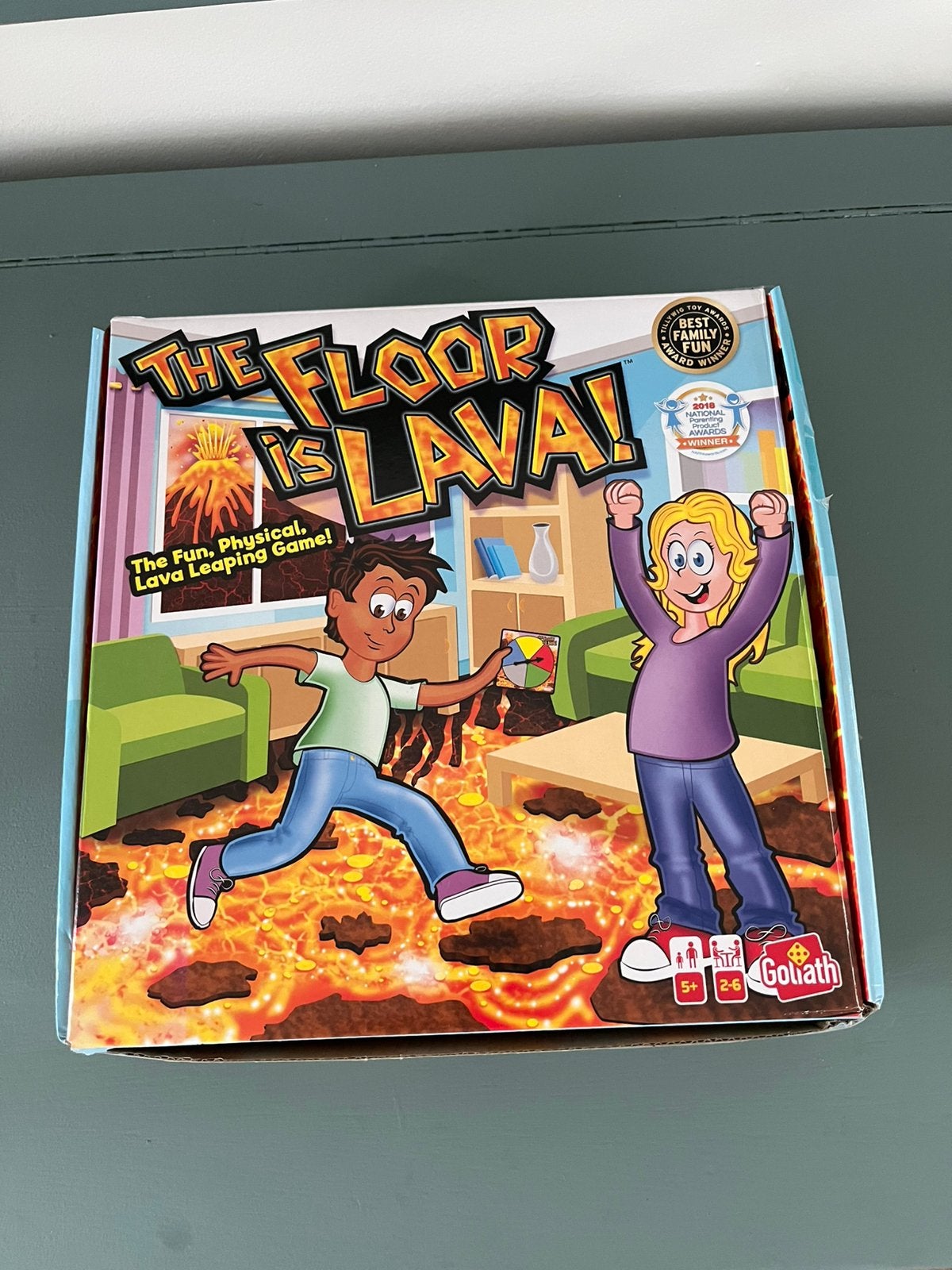 Spel The Floor Is Lava, Ophalen, Zo goed als nieuw