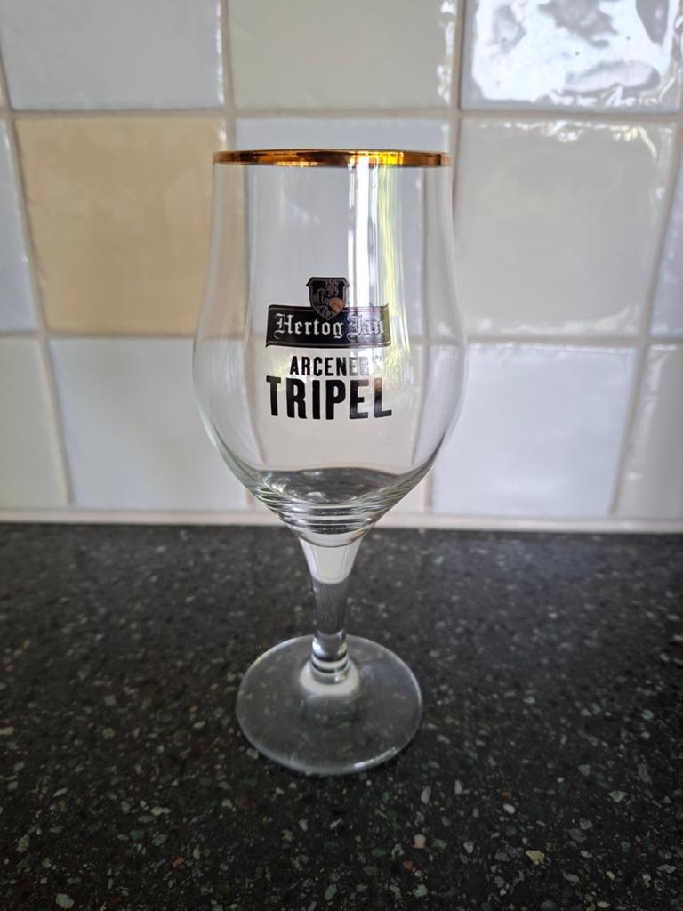 Hertog Jan Arcener Tripel Bierglas 0.25L, Verzamelen, Glas en Borrelglaasjes, Ophalen of Verzenden, Zo goed als nieuw, Bierglas