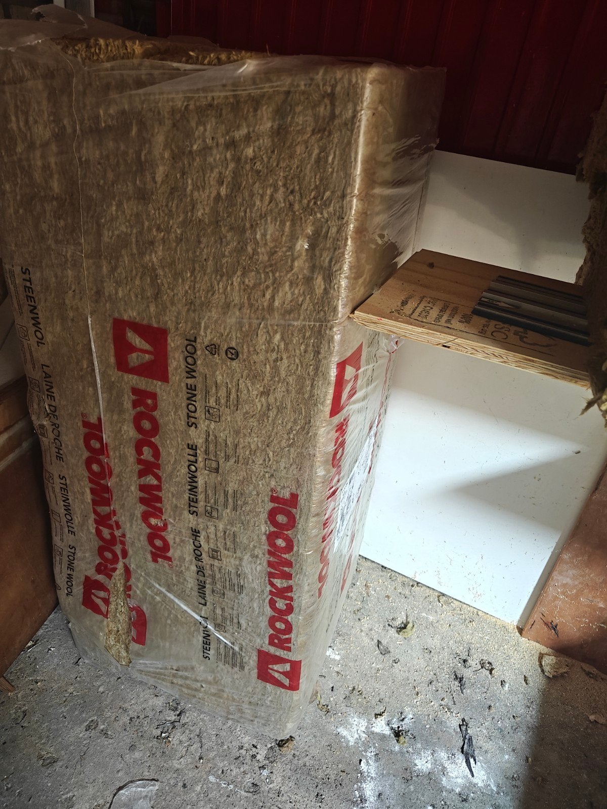Rockwool 70mm 5,7m2, Ophalen, Steenwol, 4 tot 8 cm, Minder dan 5 m²