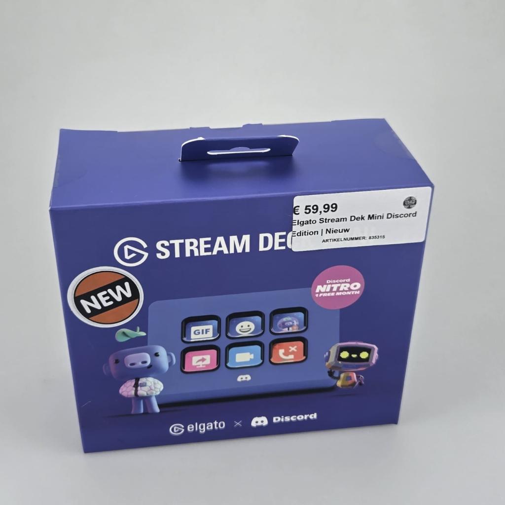Elgato Stream Deck Mini Discord Edition | Nieuw, Elgato, Nieuw, Mediarelations@elgato.com, Corsair Gaming (Elgato)
47100 Bayside Pkwy
Fremont, CA 94538
United States