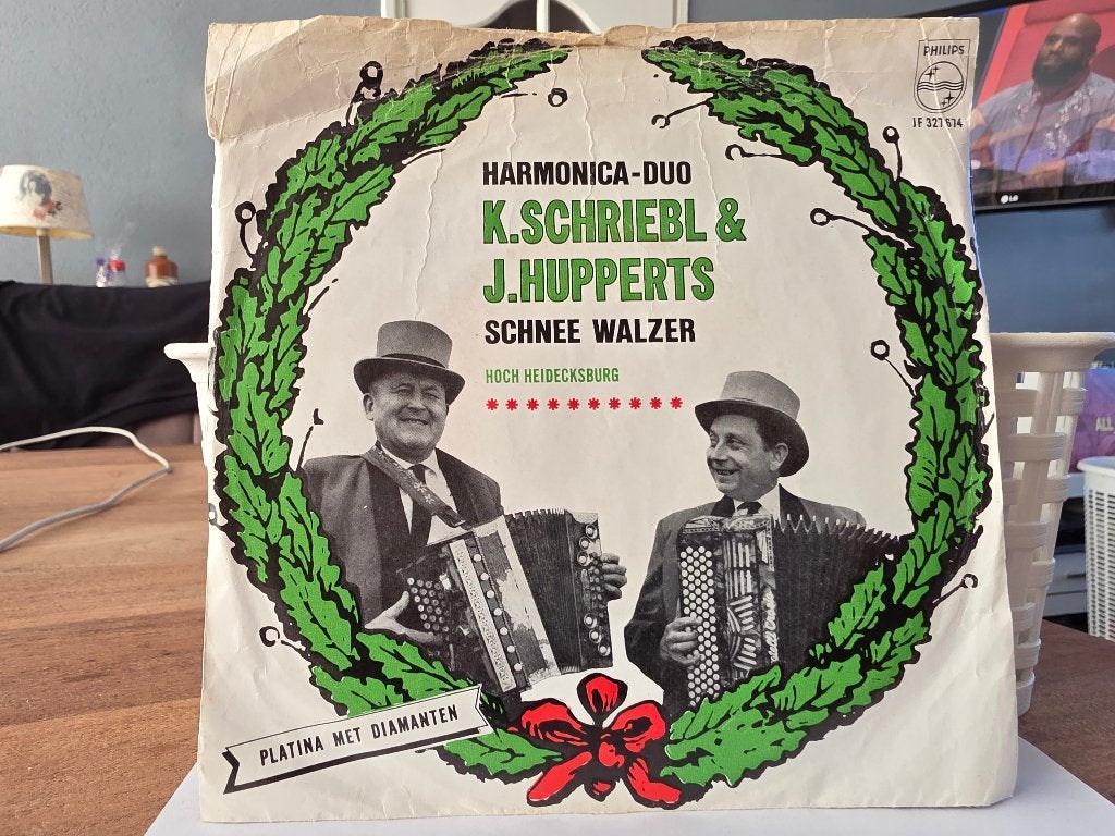 7" Single K. Schriebl & J. Hupperts - Schnee Walzer / Hoch H, Ophalen of Verzenden, Gebruikt, Pop