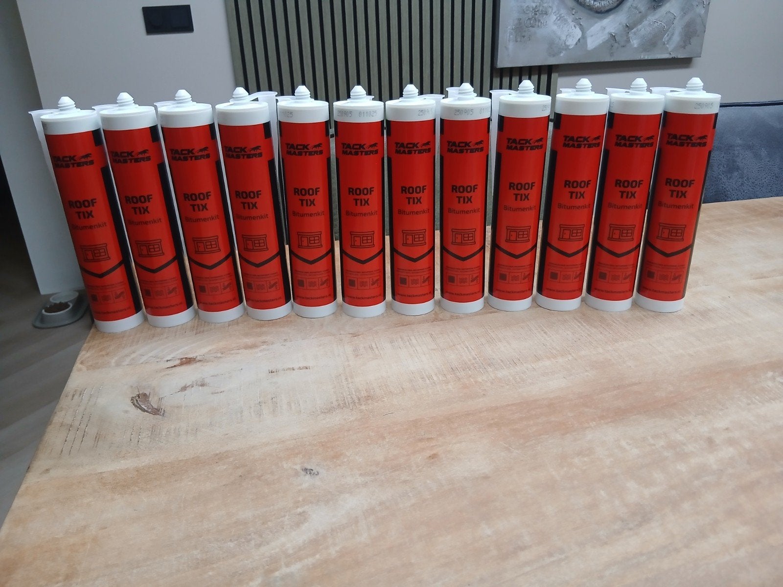 Tack Masters Roof Tix Dakbedekking Kit - 12 stuks, Doe-het-zelf en Verbouw, Overige materialen, Overige typen, Nieuw, Ophalen of Verzenden
