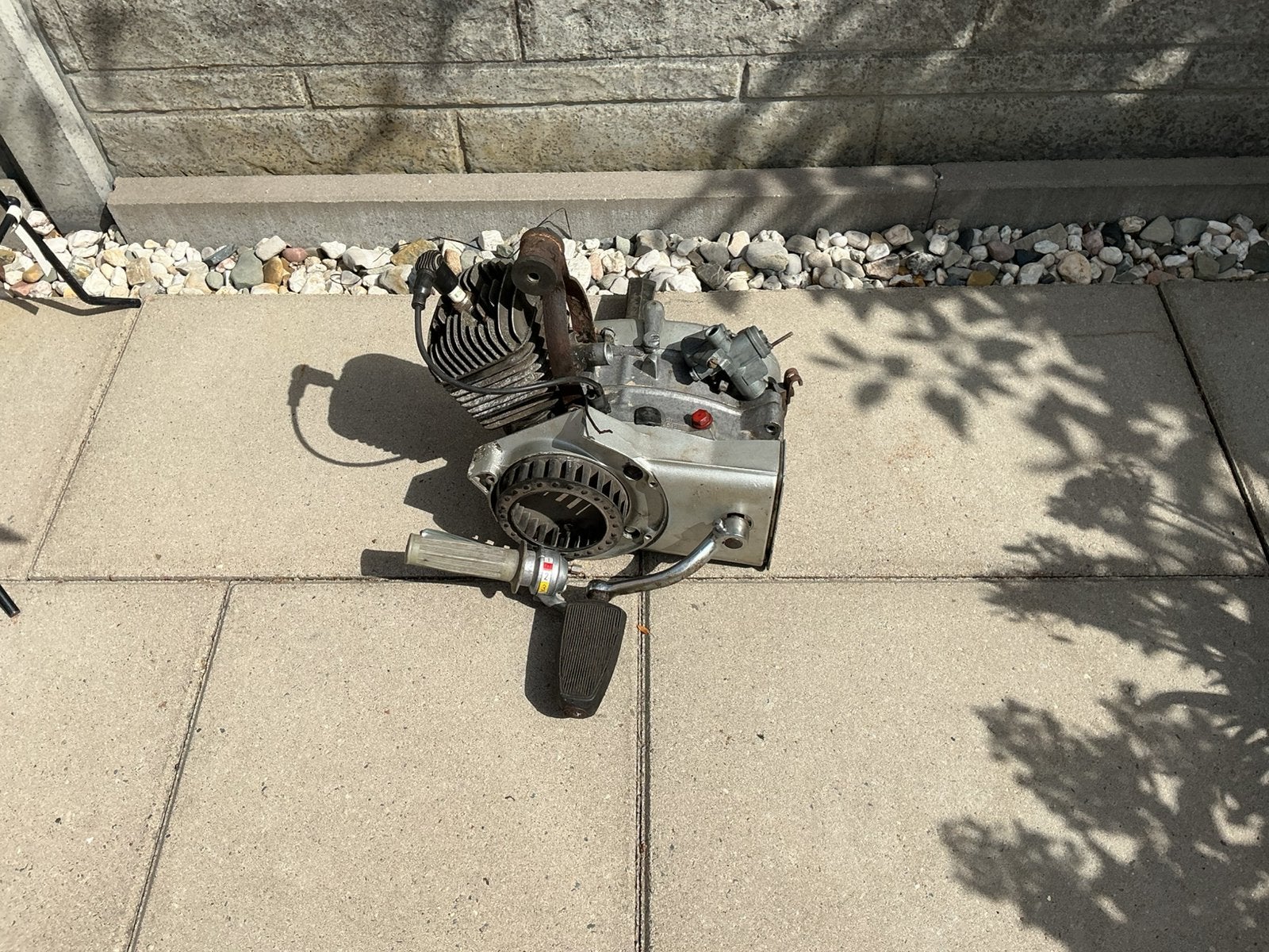 Te koop zundapp 529 cs 50 motorblok drie hand versneling., Fietsen en Brommers, Brommeronderdelen | Zundapp, Ophalen of Verzenden