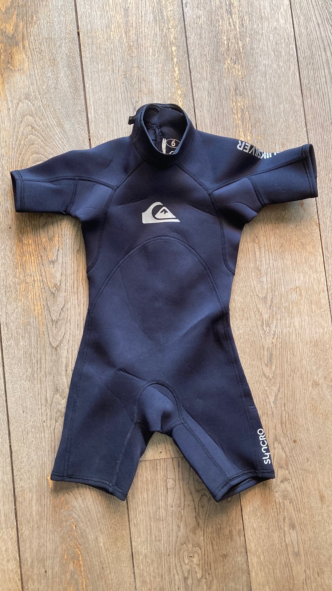 Kinderwetsuit size 6, van quiksilver, Watersport en Boten, Ophalen of Verzenden, Gebruikt, Kind, Reddingsvest of Zwemvest