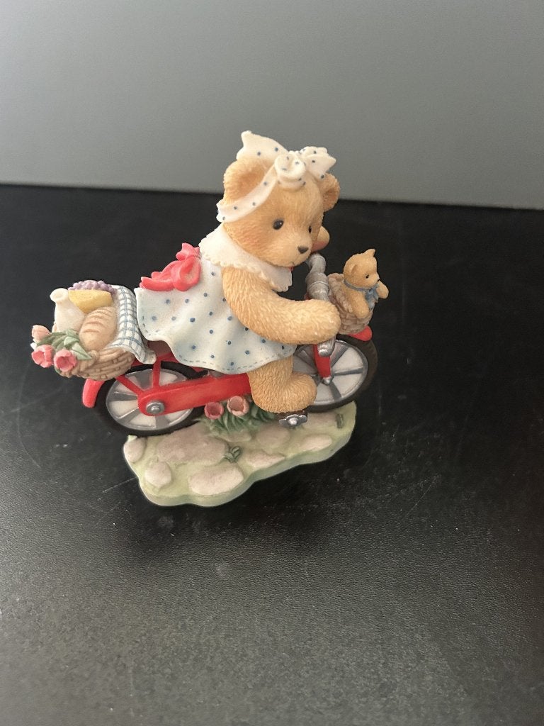 Cherised teddies Sunday morning ride, Verzamelen, Beren en Cherished Teddies, Ophalen of Verzenden, Gebruikt, Beeldje, Cherished Teddies