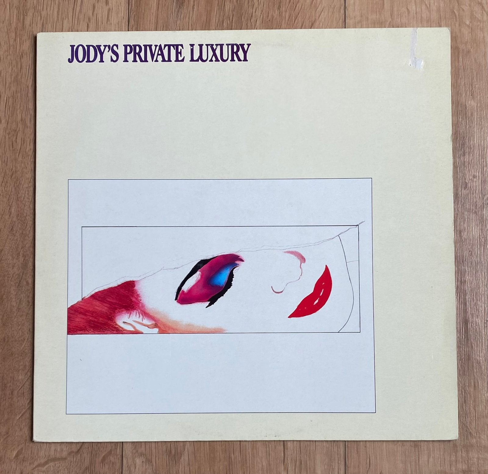 LP JODY’S PRIVATE LUXURY - Jody’s Private Luxury ( 1985 NL ), Cd's en Dvd's, Vinyl | Rock, Gebruikt, Verzenden, 1980 - 1989, Poprock