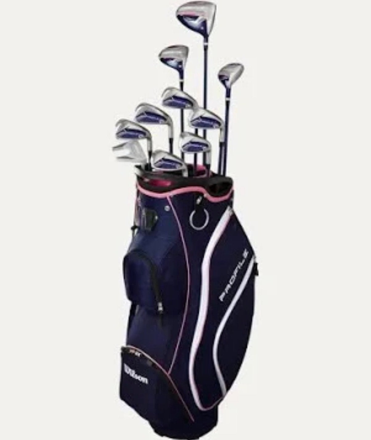 Wilson Profile Dames Golfset RH Graphite + Cartbag Nieuw