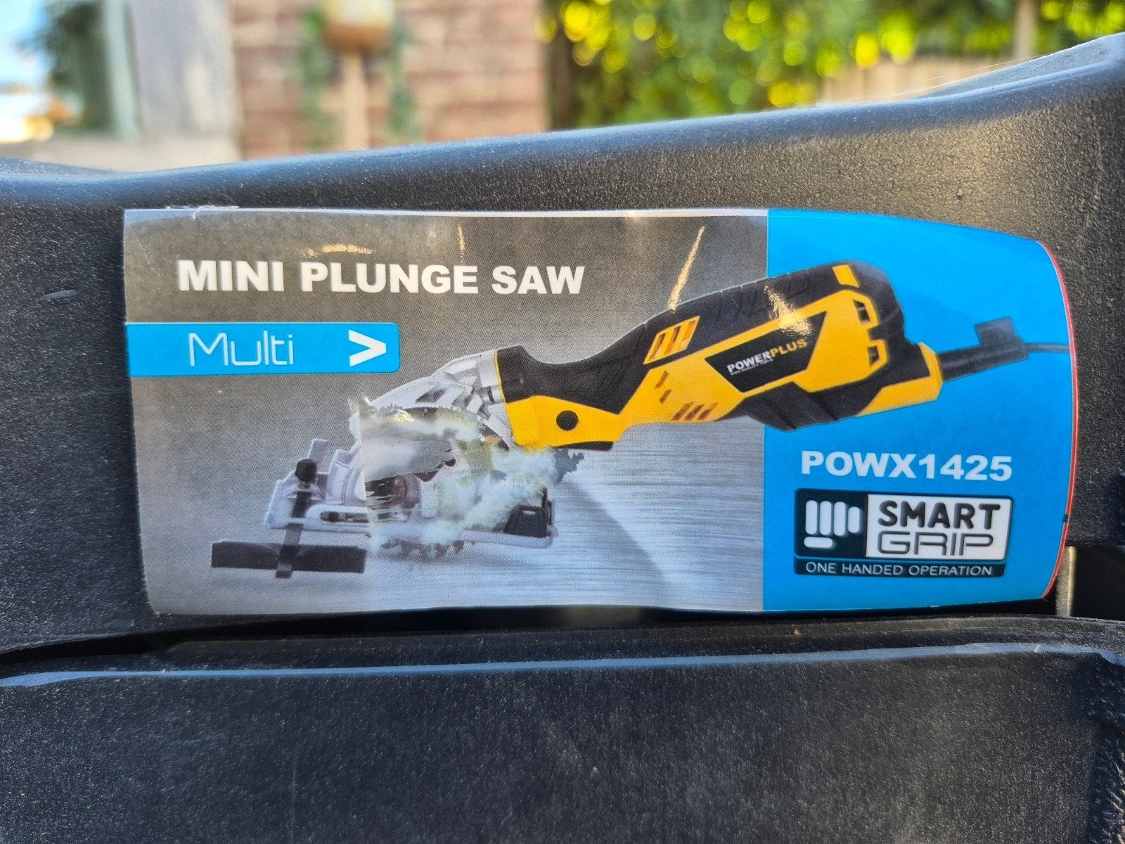Powerplus POWX1425 Mini Invalzaag - Zo goed als nieuw, Doe-het-zelf en Verbouw, Ophalen, Minder dan 30 mm, Invalzaag, Zo goed als nieuw
