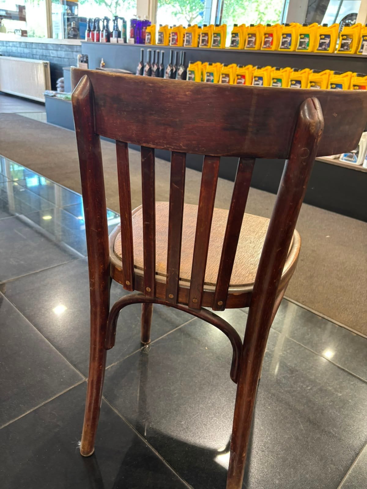 Set van 6 vintage Bentwood eetkamerstoelen – Kraków – Massie, Ophalen