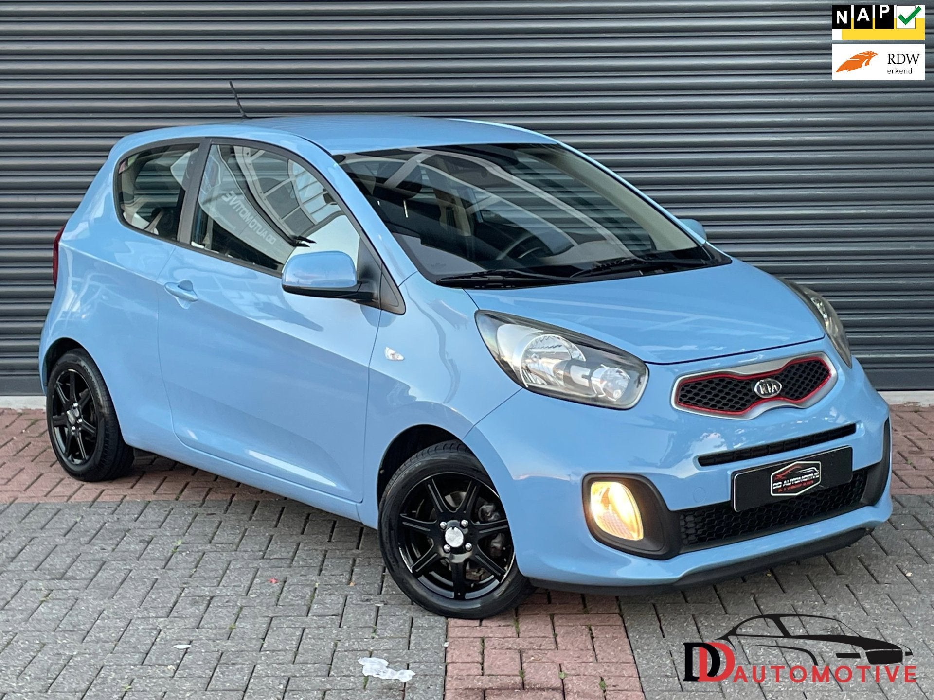 Kia Picanto 1.2 CVVT Comfort Pack Airco | Elektr Ramen | Org, Auto's, Voorwielaandrijving, Euro 5, Gebruikt, Zwart