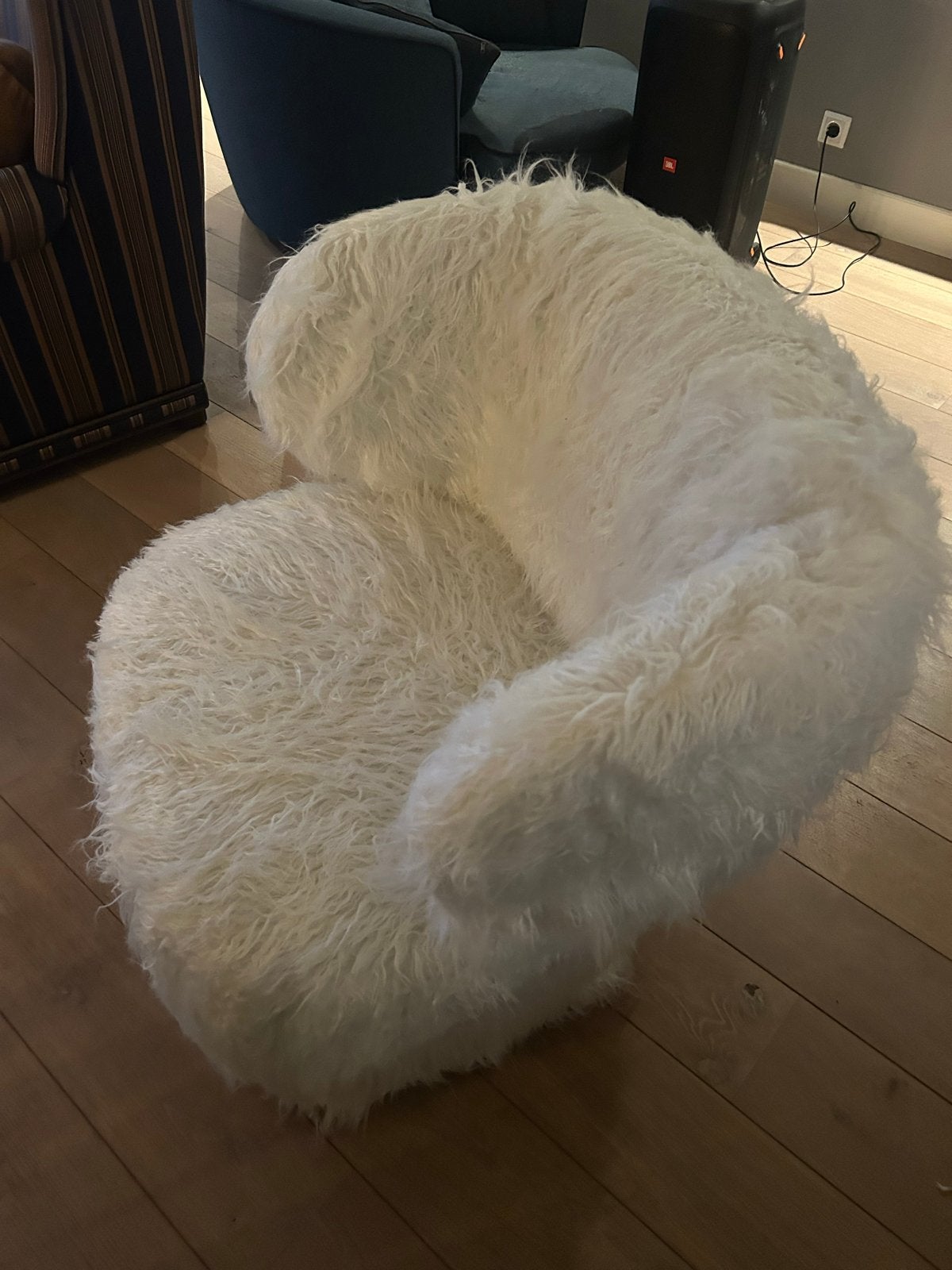 2 Zitmaxx Pluche draaifauteuils -Nieuw in Doos (80x80x80 cm), Ophalen, Eenpersoons, Pluche relax stoel, Nieuw