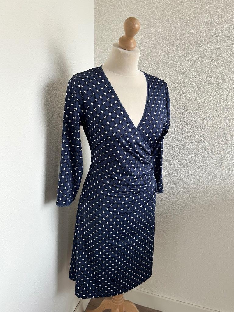 King Louie maat L blauwe retro crossdress 3183, Blauw, Maat 42/44 (L), Ophalen of Verzenden, Zo goed als nieuw
